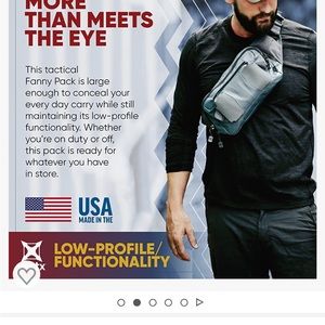 Tactical Fanny pack. New never used